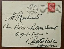 Storia postale castroreale usato  Italia