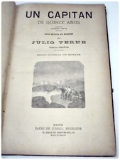 ca1886 JULES VERNE CAPITAN QUINCE AÑOS BEAUTIFUL ENGRAVINGS SPANISH JUBERA comprar usado  Enviando para Brazil