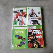 Usado, Microsoft Xbox 360: 4 Spiele: NHL 10; NBA live 09; Red dead redemption; Arcade comprar usado  Enviando para Brazil