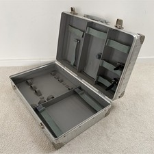 Caixa de ferramentas Rimowa vintage estojo acessório alumínio feito na Alemanha, usado comprar usado  Enviando para Brazil