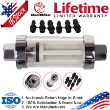 Filtro de combustível de motor universal em linha visão clara carburado 1/4"5/16"3/8" polegadas NOVO comprar usado  Enviando para Brazil