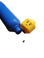 Trinkflasche lego schraubversc gebraucht kaufen  Bünde
