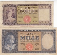 500 lire italia usato  Potenza Picena