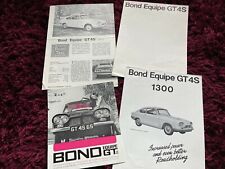 Bond equipe gt4s for sale  THATCHAM