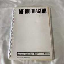 Massey ferguson 188 for sale  LLANFAIRPWLLGWYNGYLL