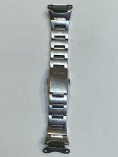 Casio Baby G MSG-503 OEM pulseira de aço inoxidável pulseira de relógio feminina 5" pulso comprar usado  Enviando para Brazil