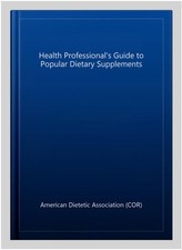 Health Professional's Guide to Popular Dietary Supplements, Paperback by Amer... segunda mano  Embacar hacia Mexico