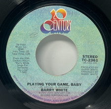 Barry White - "Playing Your Game Baby/Of All The..." 1977 US 7in DEEP SOUL comprar usado Barry White - "Playing Your Game Baby/Of All The..." 1977 US 7in DEEP SOUL comprar usado  Enviando para Brazil