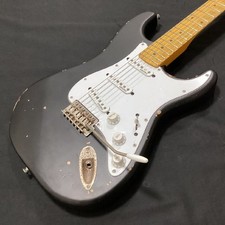 Guitarra elétrica vintage V6MRBK Distressed Boulevarde Black Icon Series cinza comprar usado  Enviando para Brazil