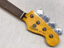 Guitarra FRETLESS genuína Fender Squier Jazz J BASS tom vintage pescoço vibração clássica comprar usado  Enviando para Brazil