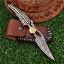 Couteau poche feuille d'occasion  Gabarret