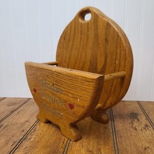 Vintage freestanding wooden for sale  Ravenna
