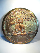 Buddha relief messing gebraucht kaufen  Niedernhausen