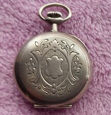 Usado, Antigo relógio de bolso prata 1900 - [29mm] - Modelo feminino. comprar usado  Enviando para Brazil