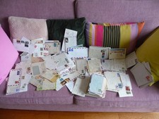 Lot enveloppes timbrées d'occasion  Auzon