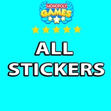 Monopoly stickers 5 d'occasion  Expédié en Belgium