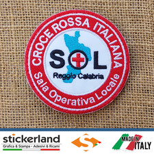 Toppa patch croce usato  Bellizzi