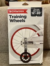Rodas de treinamento de bicicleta Schwinn ajustáveis para tamanhos infantis 12-20" PEÇAS FALTANDO comprar usado  Enviando para Brazil