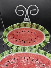 Watermelon oval plates for sale  Dearborn