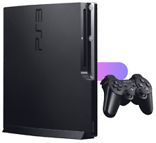 Sony PlayStation 3 Slim 250GB z DualShock 3 | Oczyszczony zestaw PS3 | CECH-2104B na sprzedaż  PL