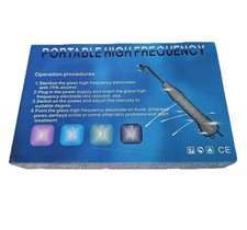 Máquina facial portátil de ozonoterapia de alta frequência antienvelhecimento acne nova, usado comprar usado  Enviando para Brazil