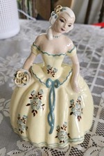 Usado, Estatueta vintage vitoriana Squire Ceramics California By Zaida década de 1940 9,5" comprar usado  Enviando para Brazil