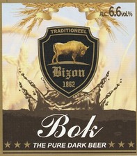 1 - NETHERLANDS - TRADITIONEEL BIZON - BEERLABELS BIERETIKETTEN - (30479) na sprzedaż  Wysyłka do Poland