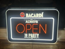 Retro bacardi neon for sale  Wilkes Barre