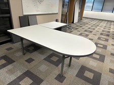 Shape desk haworth for sale  Cleveland