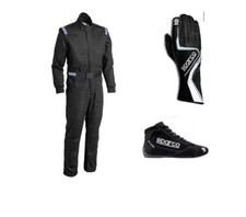 TRAJE DE CARRERAS GO KART TRAJE CIK FIA LEVEL2 CON BOTAS Y GUANTES A JUEGO GRATIS segunda mano  Embacar hacia Mexico