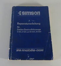 Reparaturanleitung simson sims gebraucht kaufen  Jever
