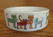 Colorful cats bowl for sale  Charlotte