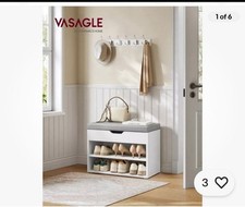 Vasagle shoe bench for sale  COVENTRY