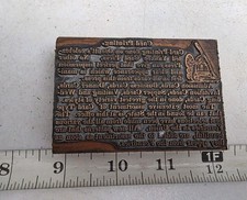 Vintage letterpress printing for sale  Reading