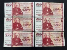 Iceland 500 kronur for sale  POOLE