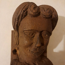 Statue sculpture bois d'occasion  Huelgoat