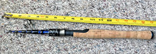 Vara de pesca telescópica portátil leve EOW vara de viagem azul 16-1/2 a 71", usado comprar usado  Enviando para Brazil
