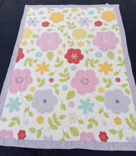 Lindas colchas antigas feitas à mão de arte popular tamanho 88x63 polegadas comprar usado  Enviando para Brazil