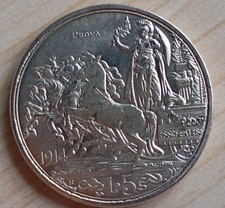 Italia lire 1914 usato  Villarboit