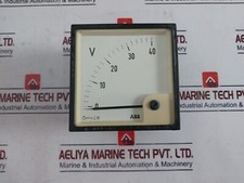 Voltímetro analógico ABB 0-40 V, usado comprar usado  Enviando para Brazil