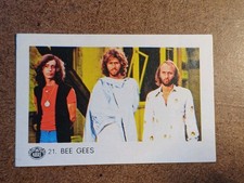 Usado, CARTÃO adesivo década de 1970 BEE GEES GROUP ZVIJEZDE MIKROFONA KRAS Iugoslávia pátio raro comprar usado  Enviando para Brazil