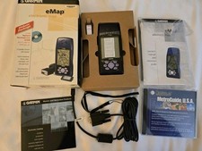 GPS Garmin eMap portátil caminhada acampamento caça novo caixa aberta mapa eletrônico comprar usado  Enviando para Brazil