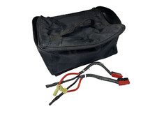 Estojo de bateria preto com zíper cabos bolsa de bateria caixa orgulho dardo scooter sônico, usado comprar usado  Enviando para Brazil