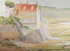 Original watercolour fishing for sale  WIRRAL