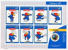 1998 feuillet footix d'occasion  La Celle-Saint-Cloud