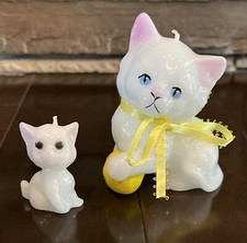 Conjunto de 2 velas The Candle Factory Cat Kitten comprar usado  Enviando para Brazil
