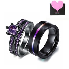 2pcs couple rings for sale  Metuchen