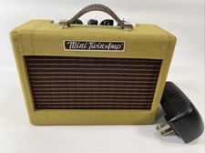 Amplificador de guitarra elétrica portátil Fender Mini '57 Twin-Amp tweed testado  comprar usado  Enviando para Brazil