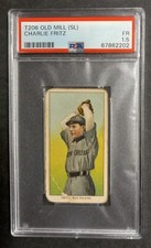 1909-11 T206 - Charlie Fritz - Southern Leaguer - OLD MILL - PSA 1.5 FR comprar usado  Enviando para Brazil