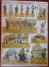Planche découpage. soldats d'occasion  La Couarde-sur-Mer